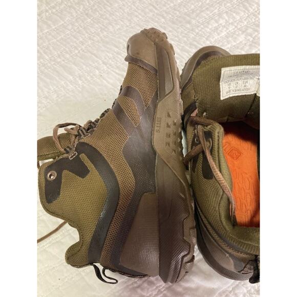 5.11 Tactical Men’s Size 10 Brown Hiking Boots ATAC Style Outdoor Work Boots main image 11